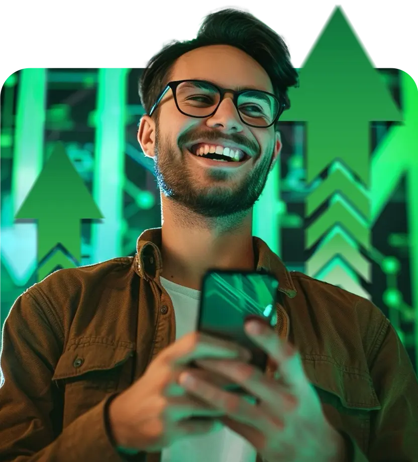 Ícone representando um Link da Bio profissional com design moderno